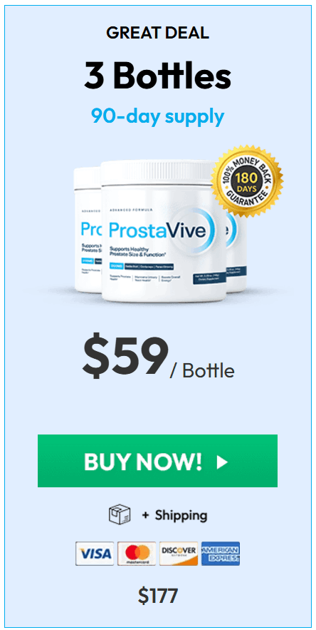 ProstaVive 3 bottle